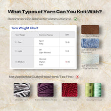 Load image into Gallery viewer, Electric I-Cord Knitting Machine, Fast I-Cord Knitter, Caydo Power Knitting Tool, Tricotin Machine, Knit Tool for Yarn, Spool Electronic