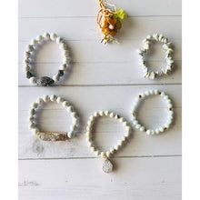 Load image into Gallery viewer, howlite bracelet anxiety