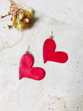 Load image into Gallery viewer, Alex | Curvy Grande Textured Heart Pendants for Women