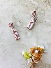 Load image into Gallery viewer, Best handmade polymer clay lace earrings