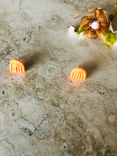 Load image into Gallery viewer, orange studs for her