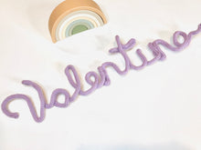 Load image into Gallery viewer, Home Decor | Knitted Wire Names