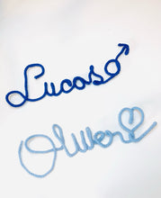 Load image into Gallery viewer, Home Decor | Knitted Hanging Names, Words, Shapes