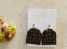 Load image into Gallery viewer, Cholocate mexican arch dangles