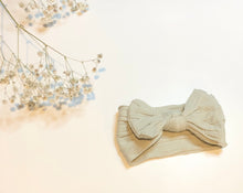 Load image into Gallery viewer, Bows and Bows | Natural Girls Headband