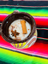 Load image into Gallery viewer, Handcradted Mexican Horchata Candle | The Original Mexican Artesania and Aroma | Espiga Jarrito Ponchero Candle | Scented Candle | Soy Wax