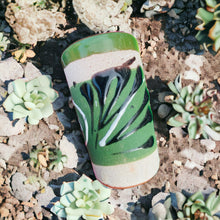 Load image into Gallery viewer, Ceramic Shot Horchata Candle | Scented Tequilero Gift | Mexican Pottery Home Decor | Mexican Inspired Tequila Candle | Eco-Friendly Soy Wax