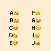 Load image into Gallery viewer, Emoji Wax Melts | Aromatic Emoji Face | Scented Cute Expressive Wax Melts  | Valentine's Day Gift
