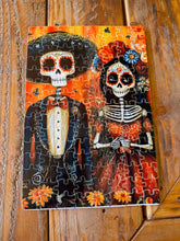 Cargar imagen en el visor de la galería, Mexican-Inspired Art Puzzle | Colorful Cultural Jigsaw Puzzle
