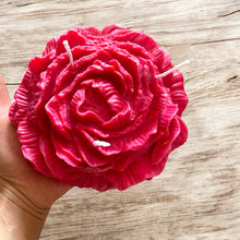 Load image into Gallery viewer, Giant Red Rose Candle | Huge Aromatic Rose  | Large Red Roses Scented Candle
