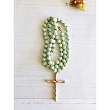 Cargar imagen en el visor de la galería, Beautiful Beaded Cross Necklace - Necklaces
