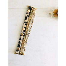 Cargar imagen en el visor de la galería, Leopard Beaded Apple Watch Bracelet - Brown - Bracelets
