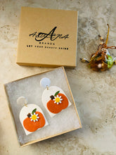 Load image into Gallery viewer, Handmade Gift of Earring Fall Pendants made my a mexican mom
