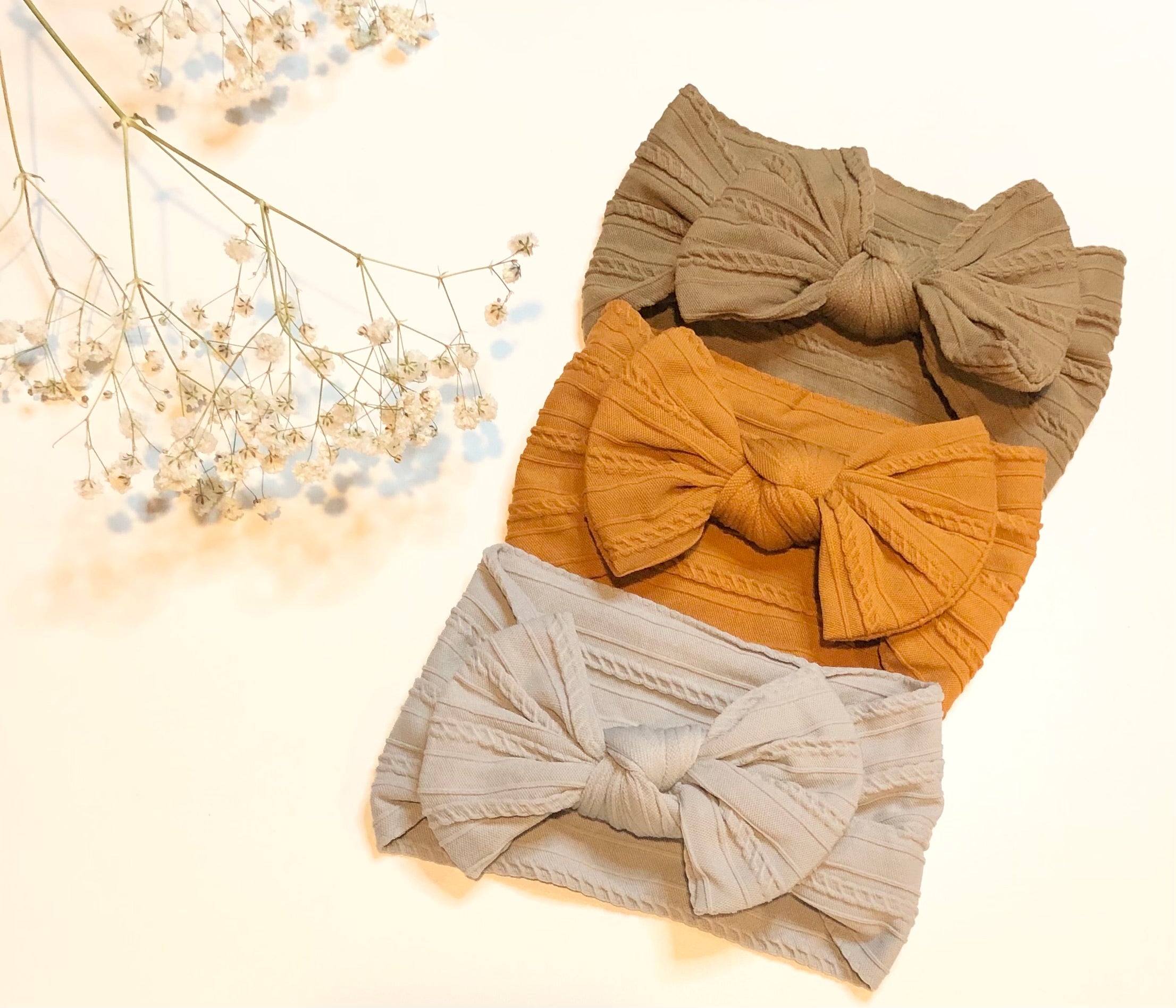 Bows and Bows | Boho Baby Headwrap