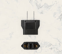 Load image into Gallery viewer, Europe to USA Plug Adapter for Tricord Machine, I-Cord American Plug Adapter Plug, Converter EU to US Electrical Outlet, Usa Power Outlet
